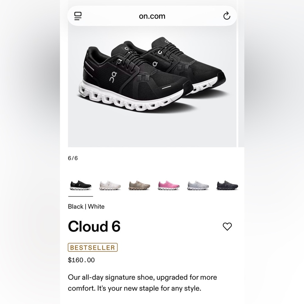On Cloud 6 Sneakers - Picture 2 of 15